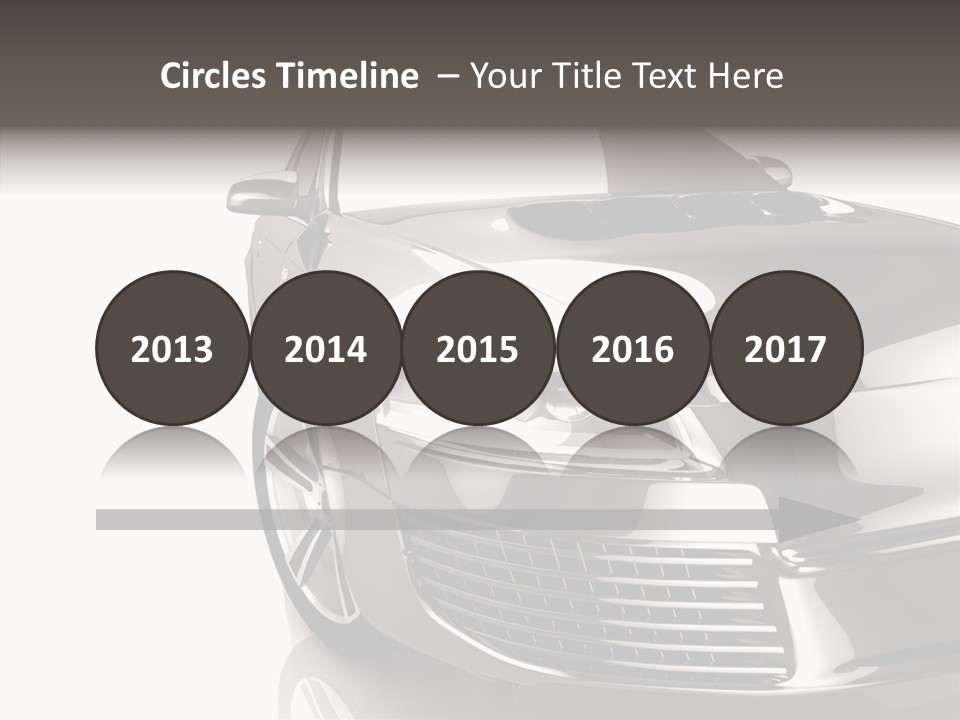 Fast Beauty Drive PowerPoint Template