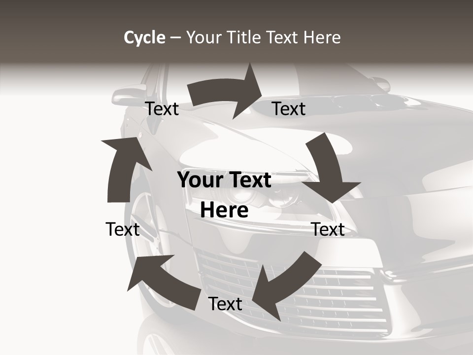 Fast Beauty Drive PowerPoint Template
