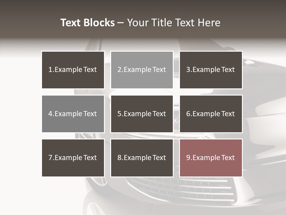 Fast Beauty Drive PowerPoint Template