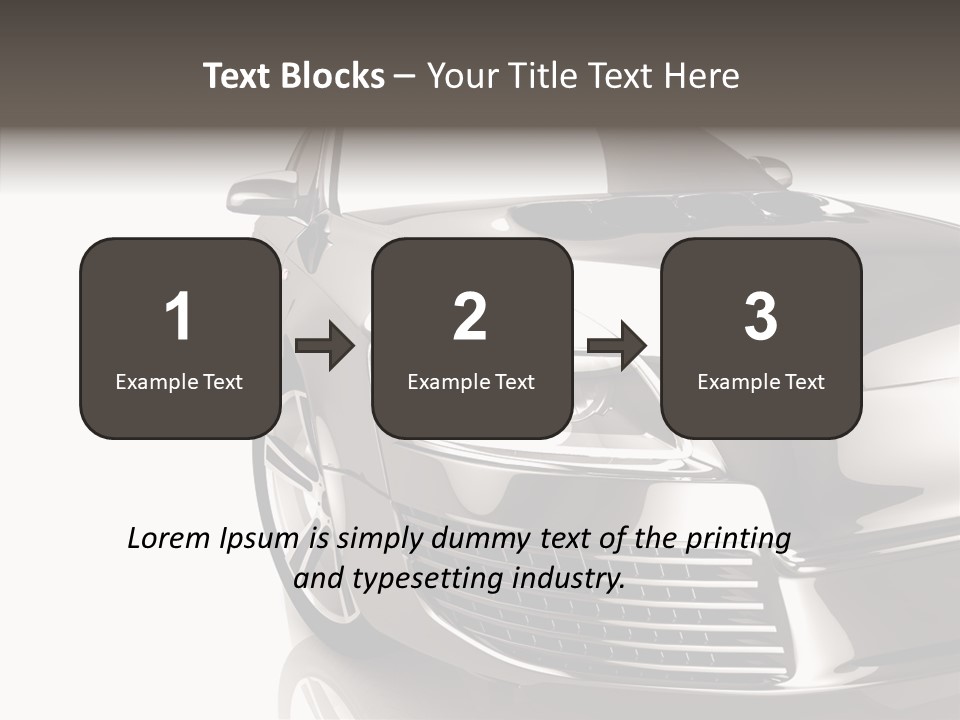 Fast Beauty Drive PowerPoint Template