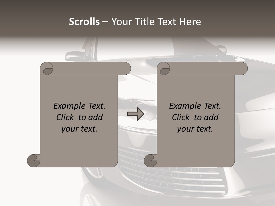 Fast Beauty Drive PowerPoint Template