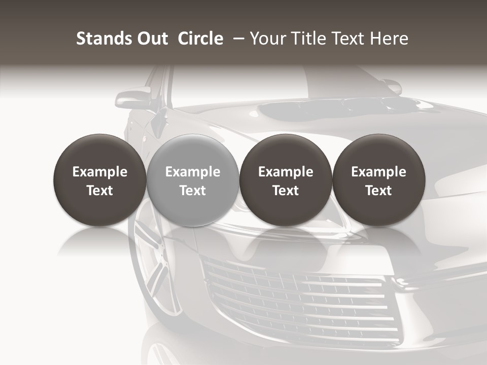 Fast Beauty Drive PowerPoint Template