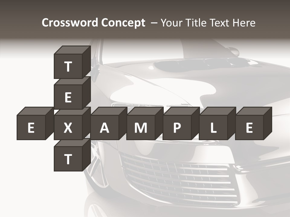 Fast Beauty Drive PowerPoint Template