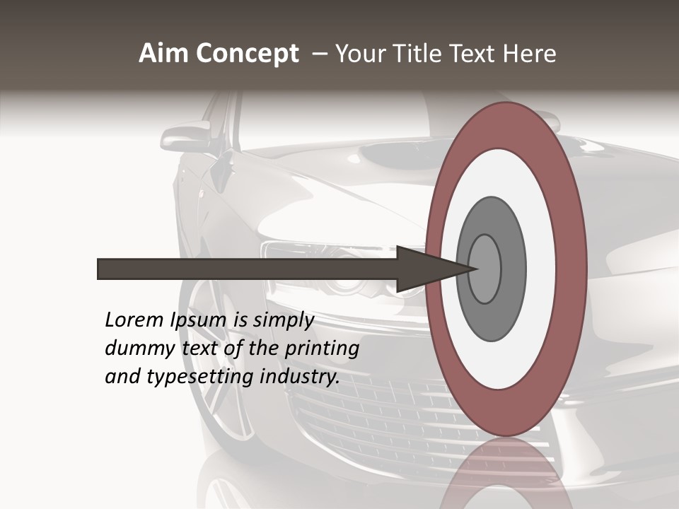 Fast Beauty Drive PowerPoint Template