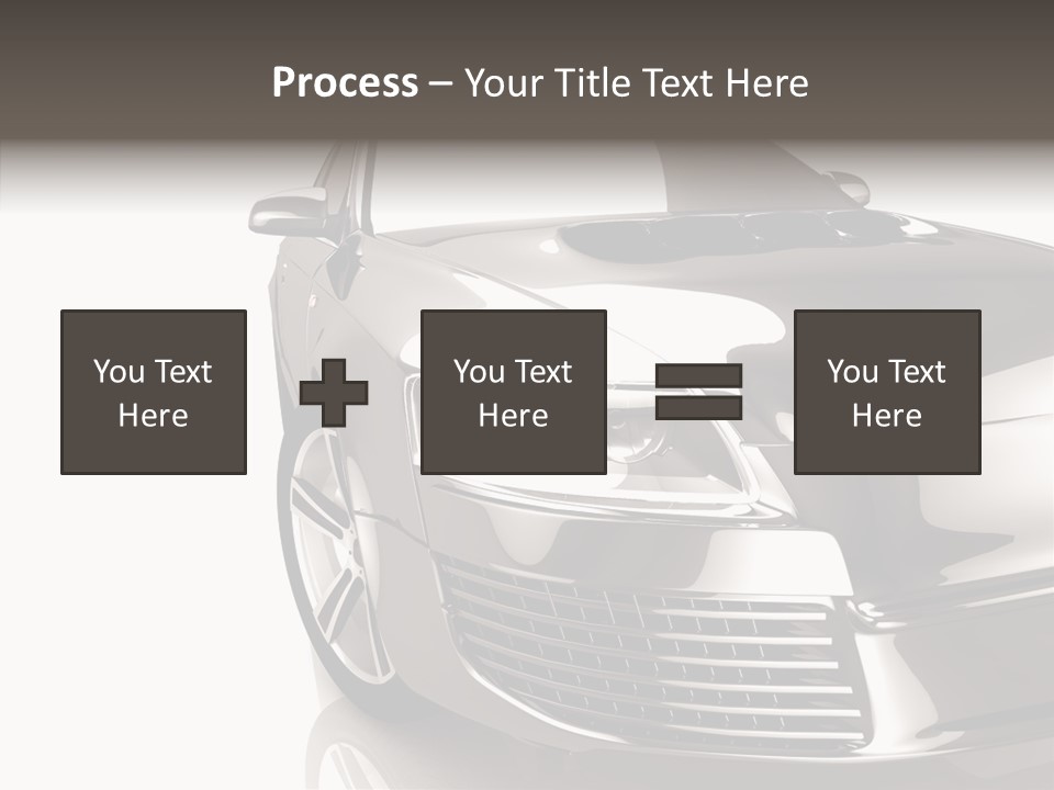 Fast Beauty Drive PowerPoint Template