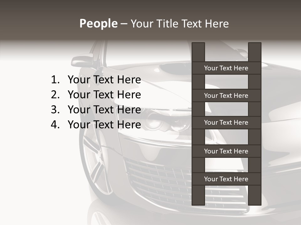 Fast Beauty Drive PowerPoint Template