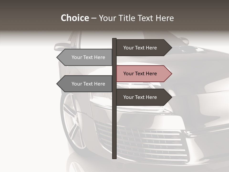 Fast Beauty Drive PowerPoint Template