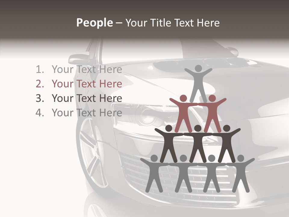 Fast Beauty Drive PowerPoint Template