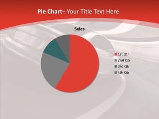 Transport Metallic Sportscar PowerPoint Template