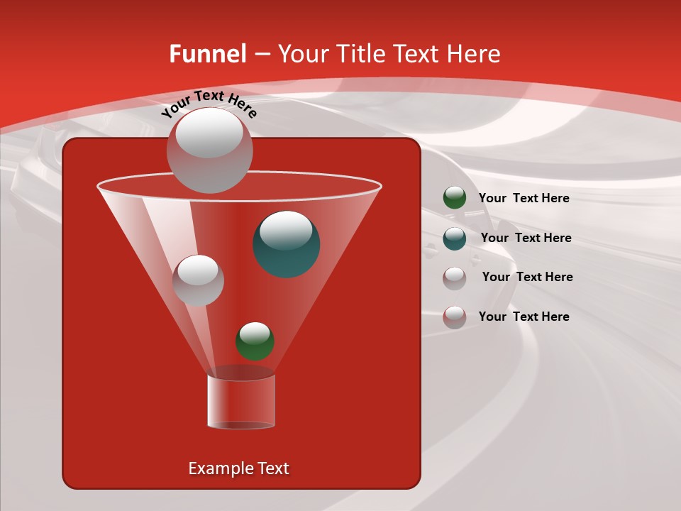 Transport Metallic Sportscar PowerPoint Template