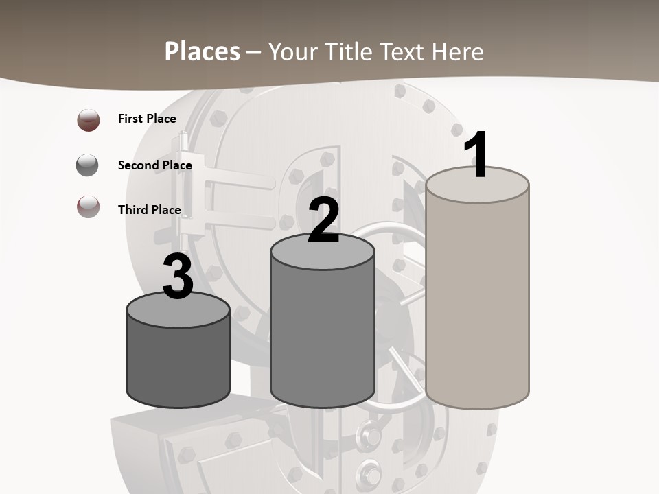 Locked Safety Secret PowerPoint Template