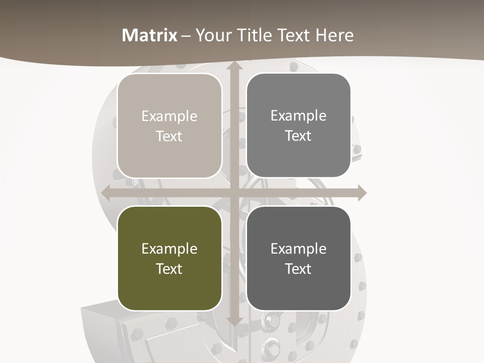 Locked Safety Secret PowerPoint Template