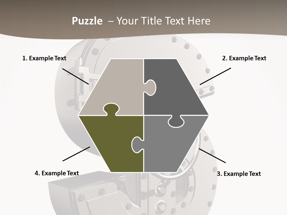 Locked Safety Secret PowerPoint Template
