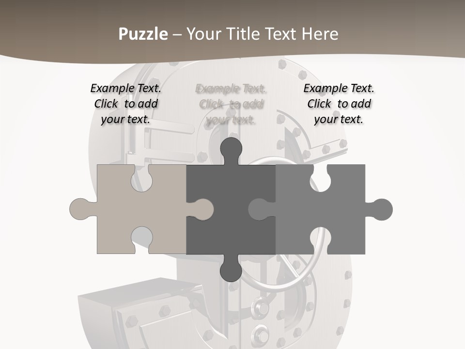 Locked Safety Secret PowerPoint Template