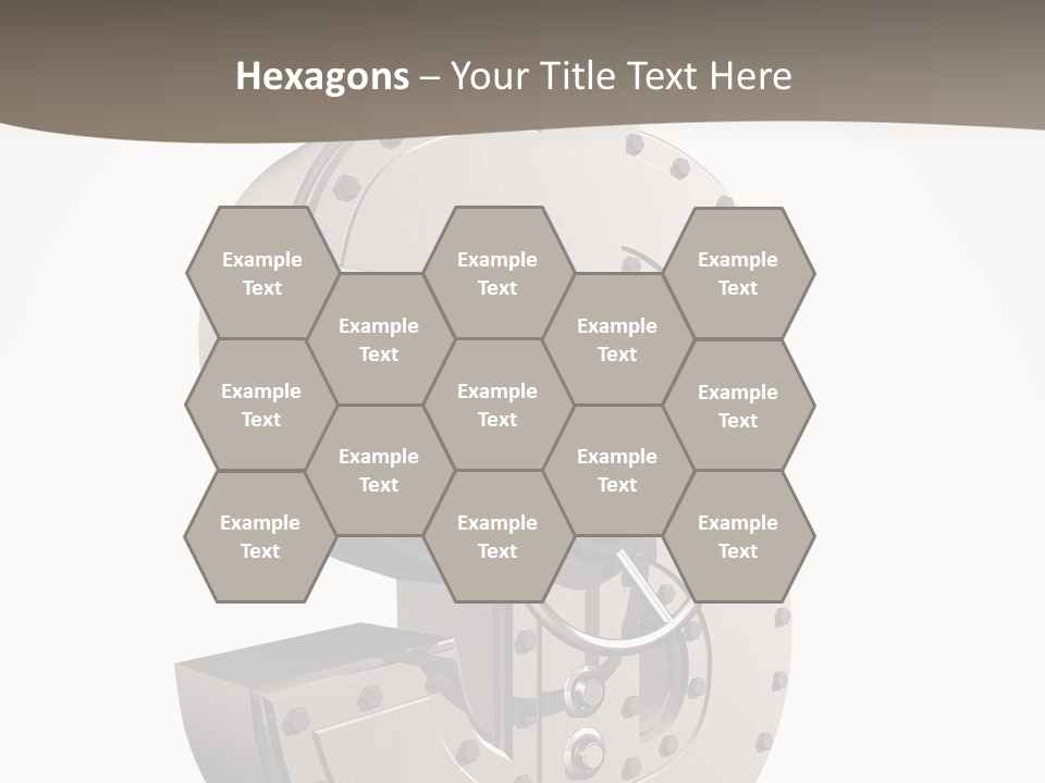 Locked Safety Secret PowerPoint Template