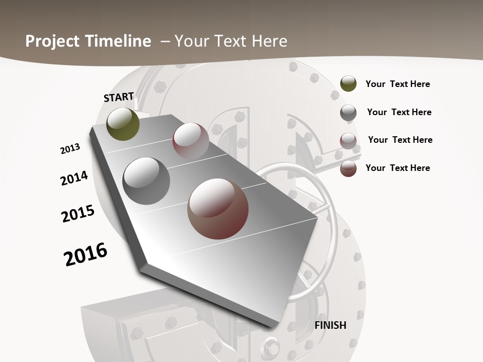 Locked Safety Secret PowerPoint Template