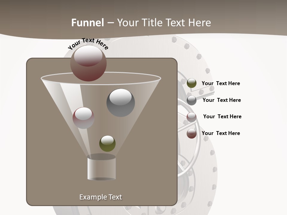 Locked Safety Secret PowerPoint Template
