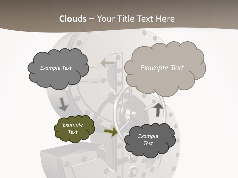 Locked Safety Secret PowerPoint Template