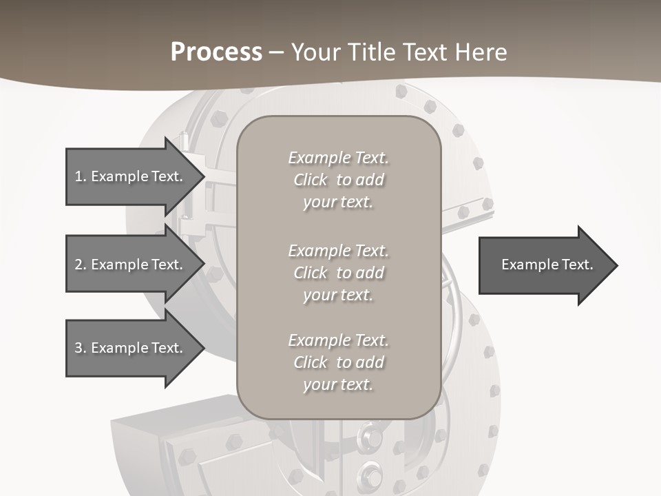 Locked Safety Secret PowerPoint Template