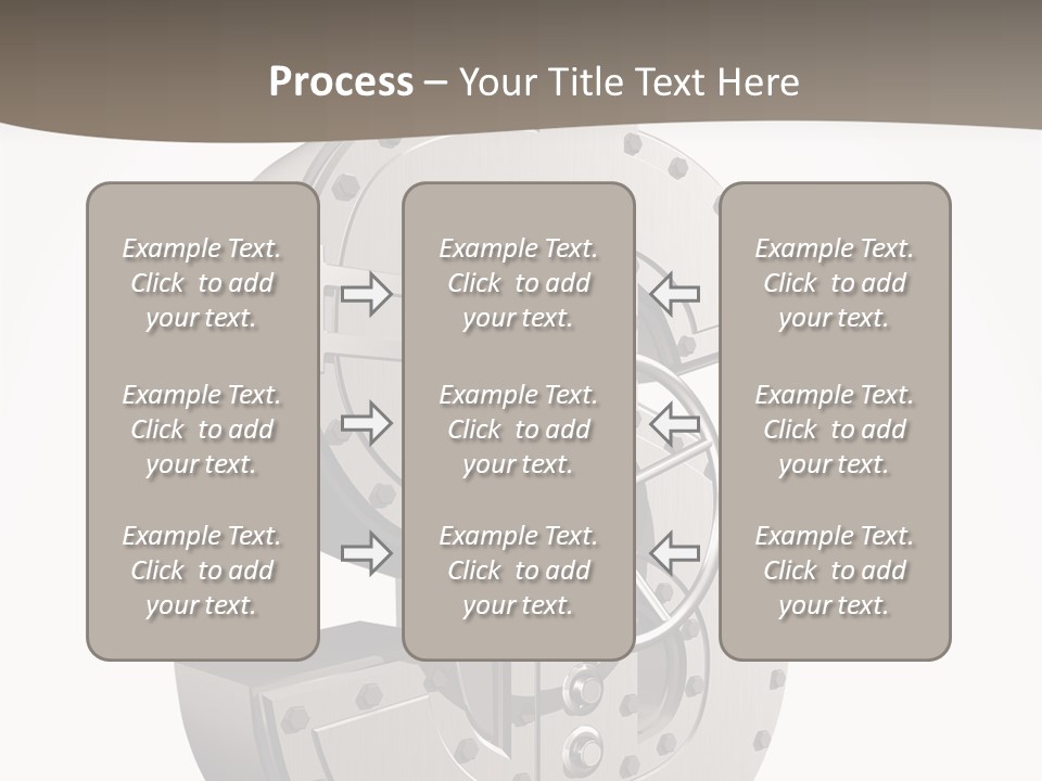 Locked Safety Secret PowerPoint Template