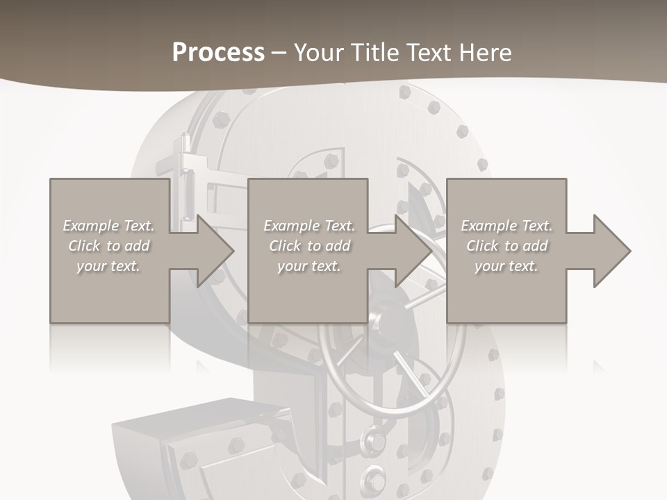 Locked Safety Secret PowerPoint Template