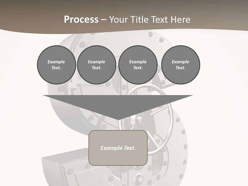 Locked Safety Secret PowerPoint Template