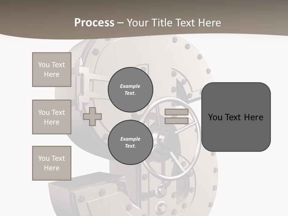Locked Safety Secret PowerPoint Template