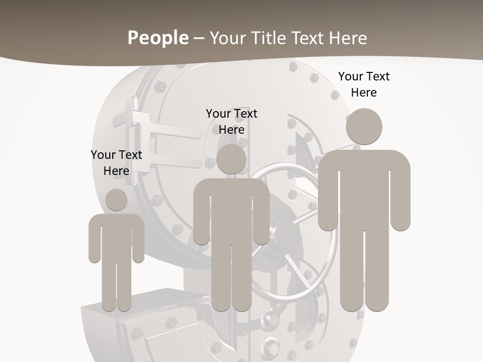 Locked Safety Secret PowerPoint Template