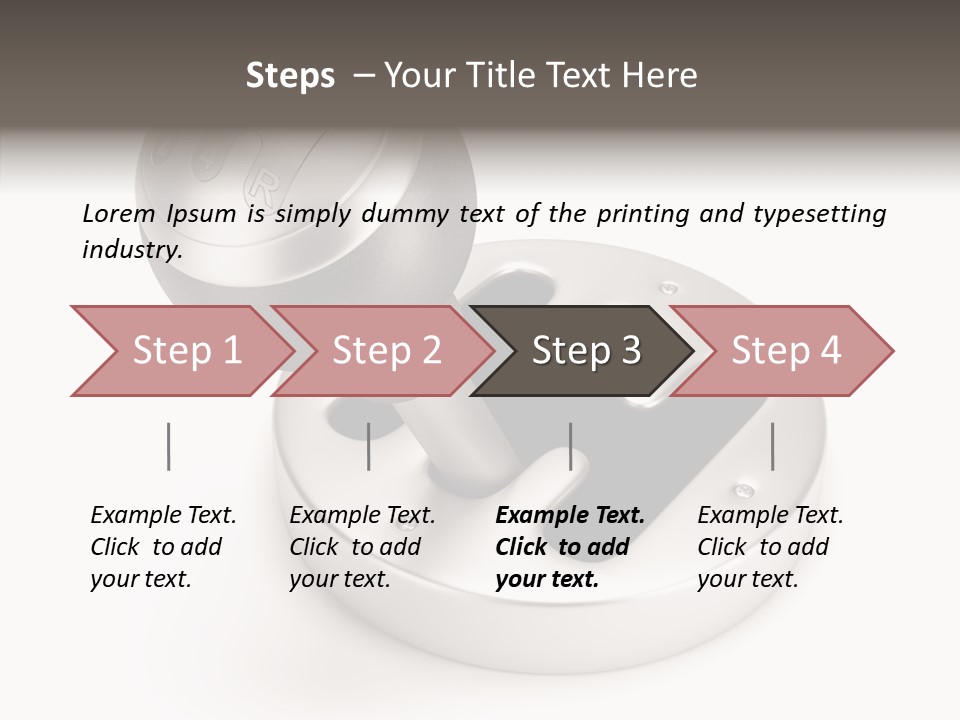 White High Manual PowerPoint Template