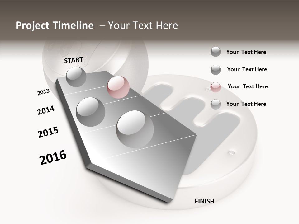 White High Manual PowerPoint Template
