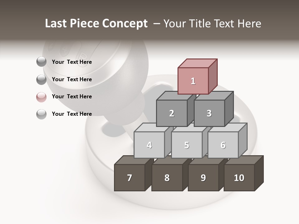 White High Manual PowerPoint Template