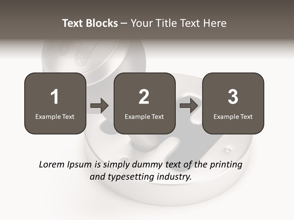 White High Manual PowerPoint Template