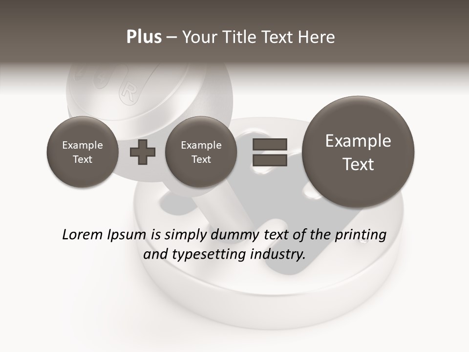 White High Manual PowerPoint Template