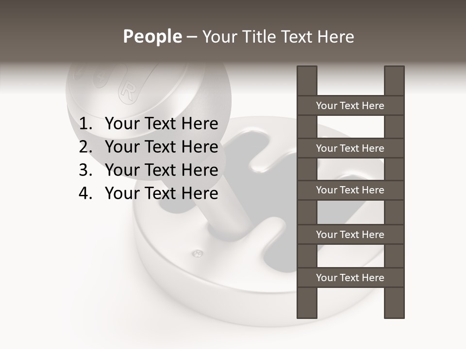 White High Manual PowerPoint Template