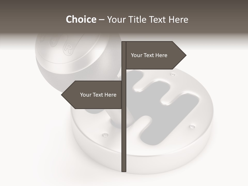 White High Manual PowerPoint Template