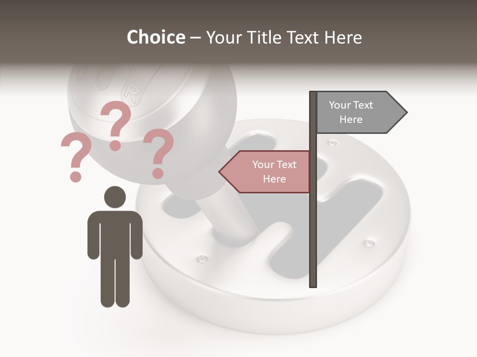 White High Manual PowerPoint Template