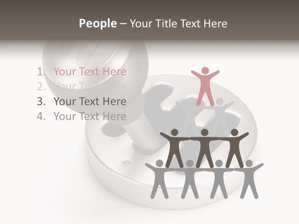 White High Manual PowerPoint Template