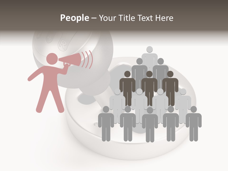 White High Manual PowerPoint Template