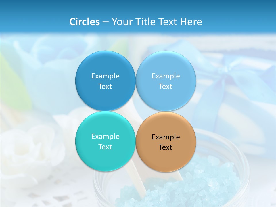 Flower Natural Heap PowerPoint Template