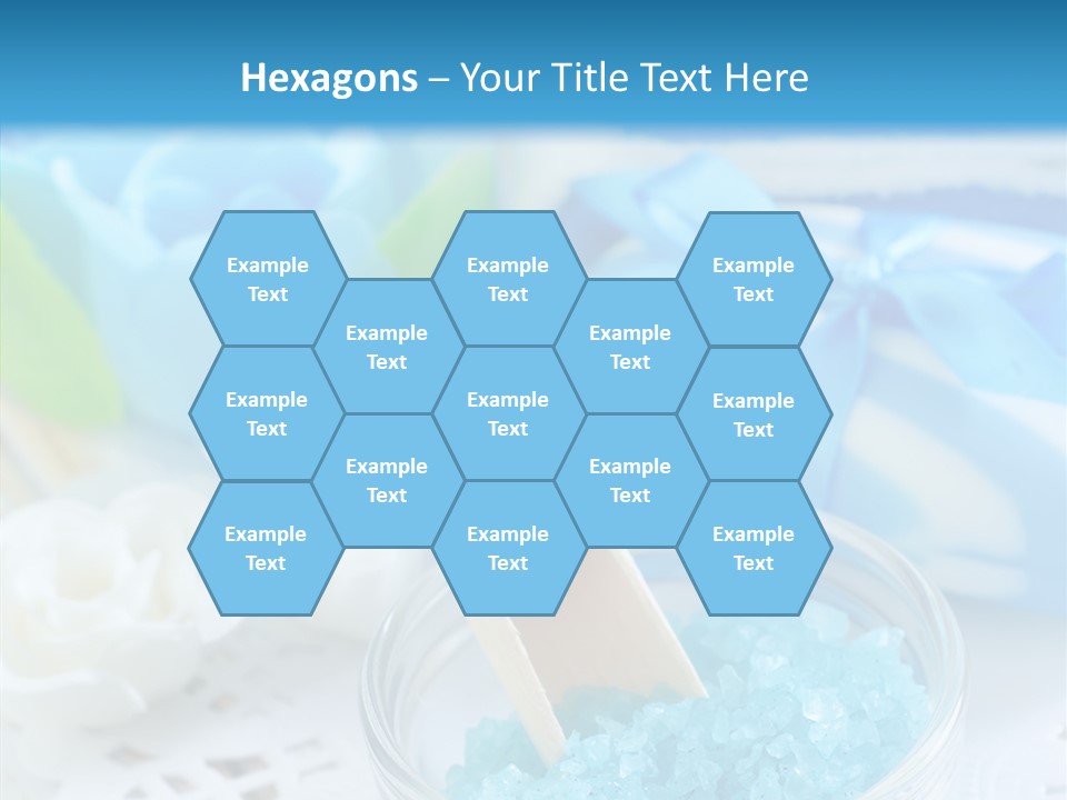 Flower Natural Heap PowerPoint Template