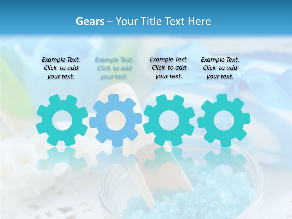 Flower Natural Heap PowerPoint Template