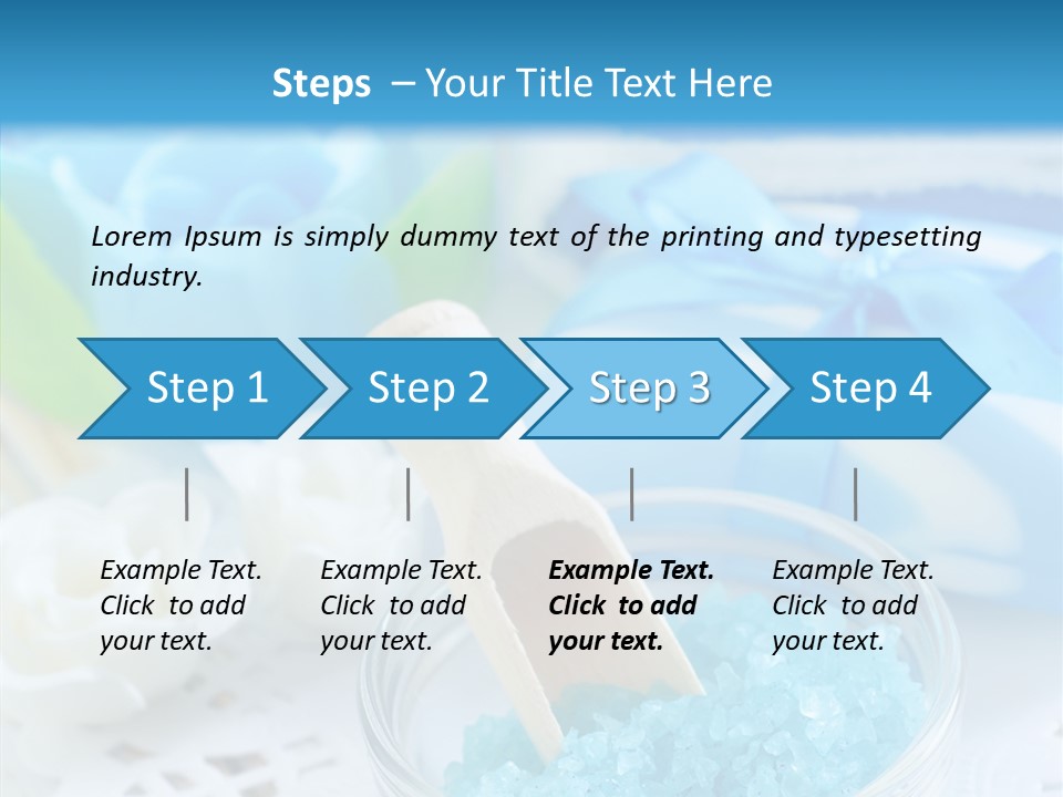 Flower Natural Heap PowerPoint Template
