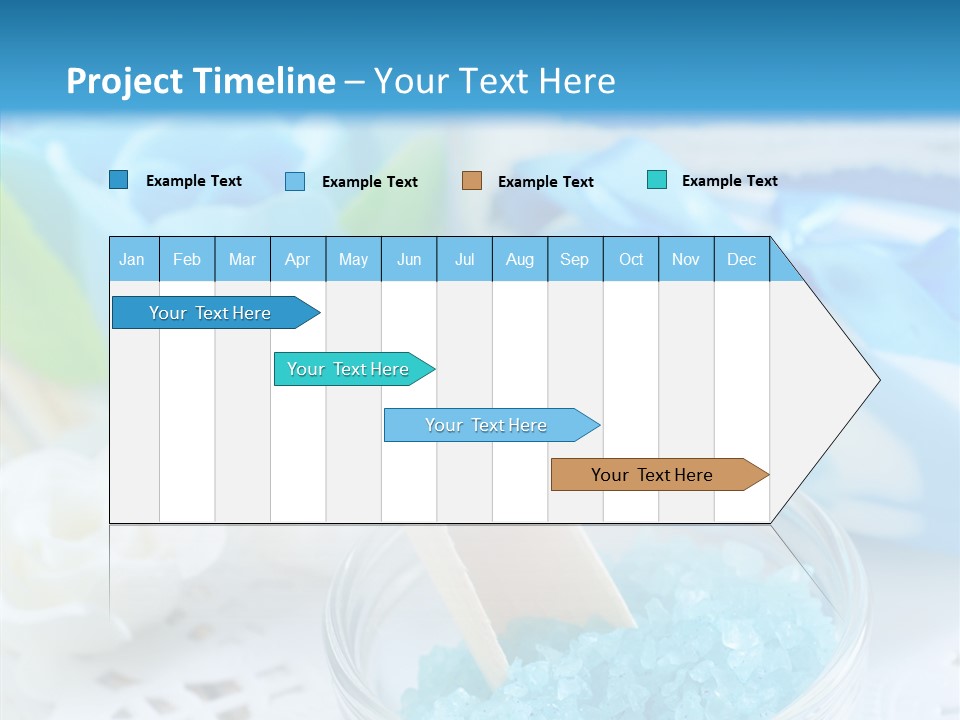 Flower Natural Heap PowerPoint Template