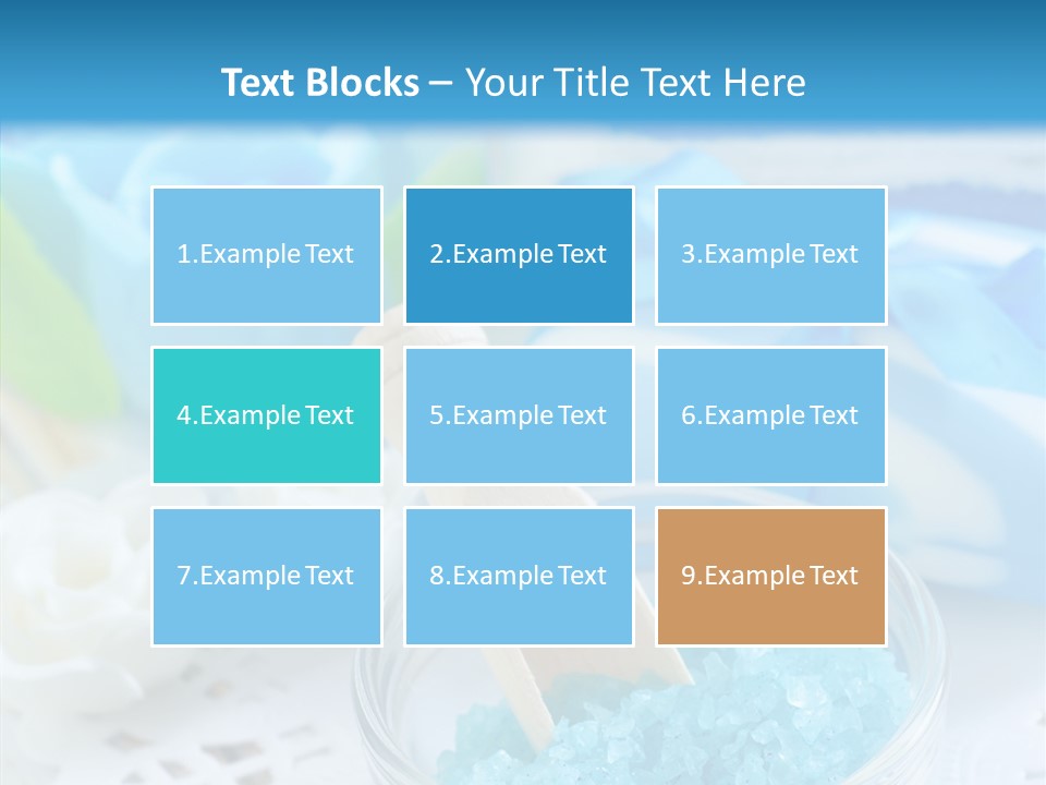 Flower Natural Heap PowerPoint Template