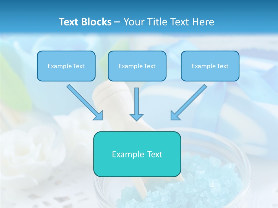 Flower Natural Heap PowerPoint Template