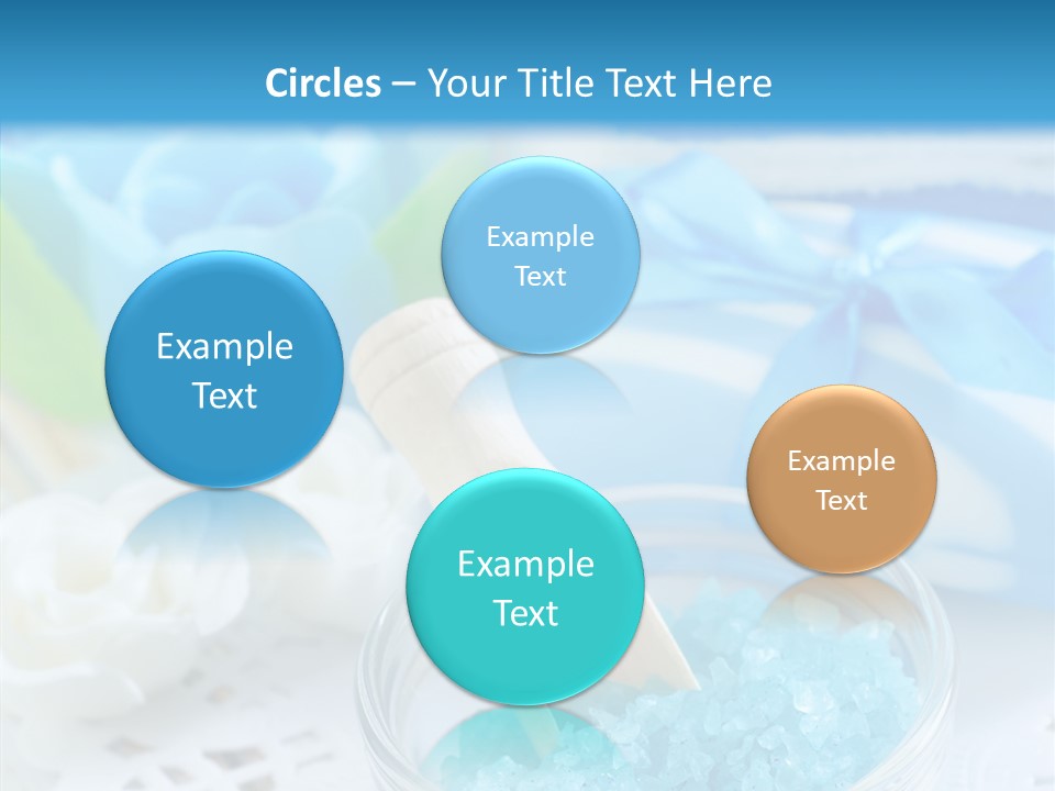 Flower Natural Heap PowerPoint Template