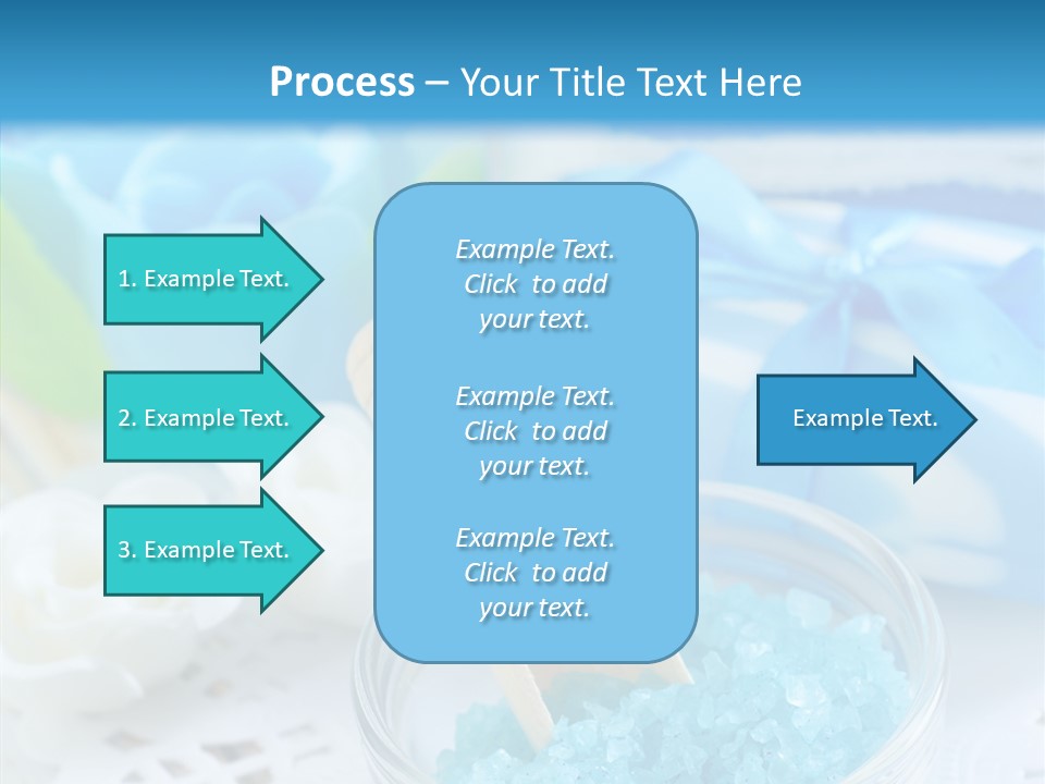 Flower Natural Heap PowerPoint Template