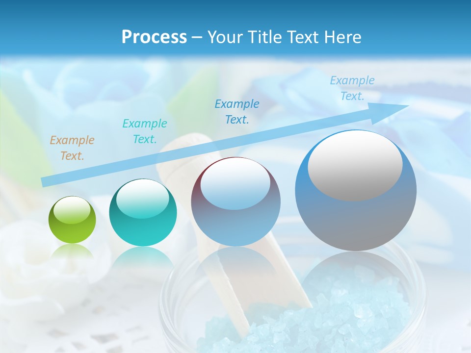 Flower Natural Heap PowerPoint Template