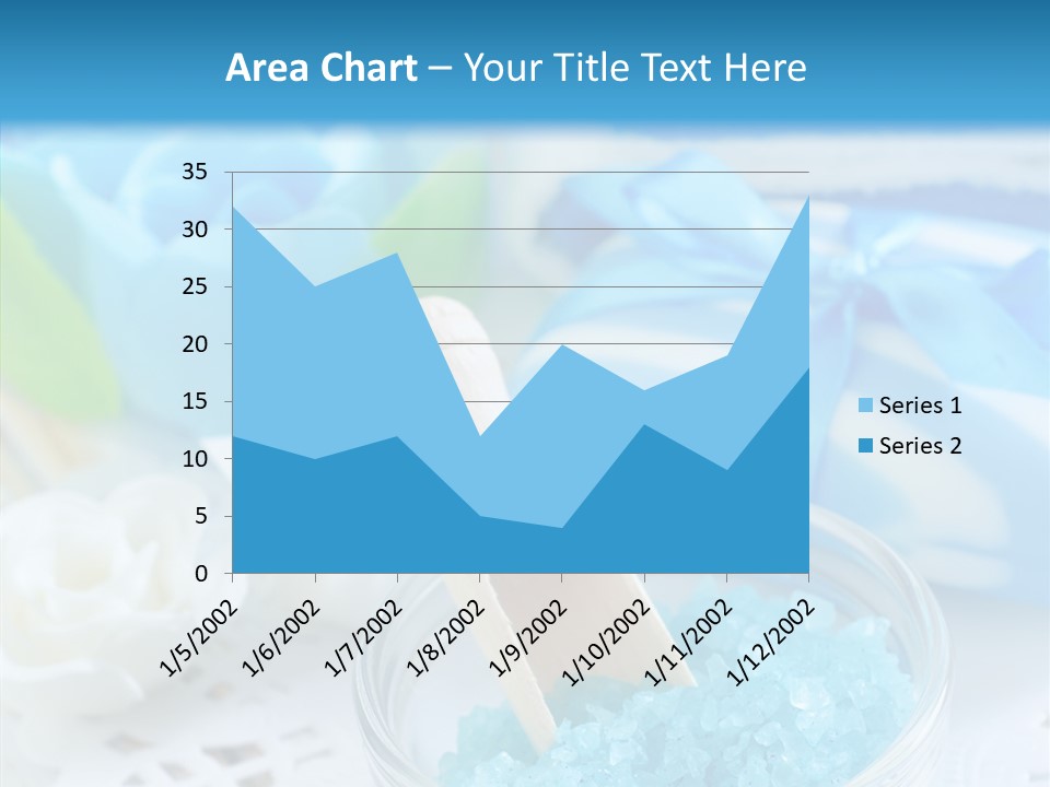 Flower Natural Heap PowerPoint Template