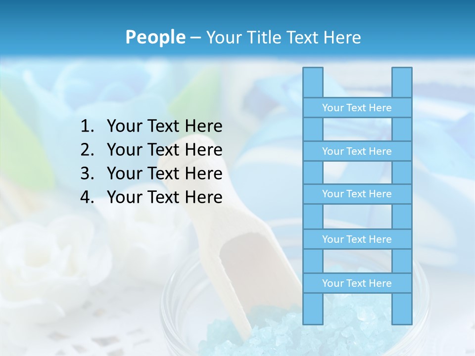 Flower Natural Heap PowerPoint Template